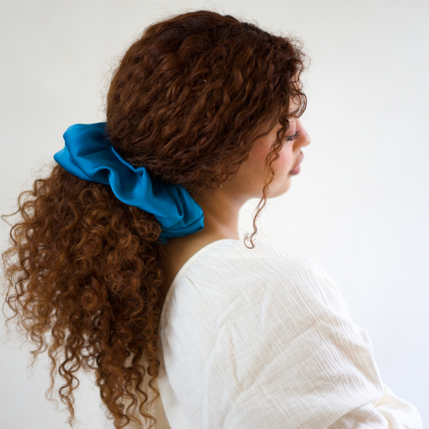 Royal Blue Scrunchie